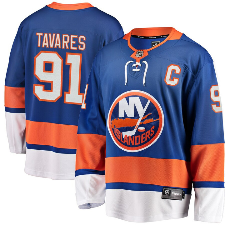 John Tavares New York Islanders Fanatics Branded Youth Home Breakaway Player Jersey - Royal