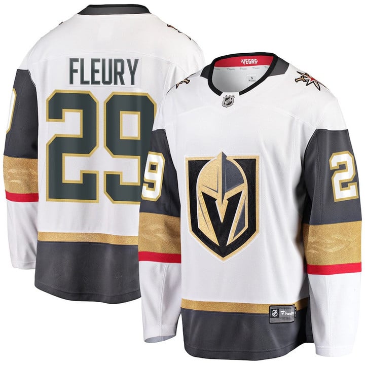 Marc-Andre Fleury Vegas Golden Knights Fanatics Branded Away Breakaway Player Jersey - White