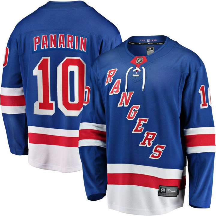 Artemi Panarin New York Rangers Fanatics Branded Premier Breakaway Player Jersey - Blue Color