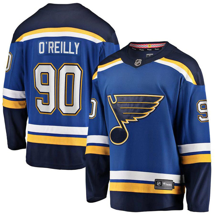 Ryan O'Reilly St. Louis Blues Fanatics Branded Breakaway Player Jersey - Blue