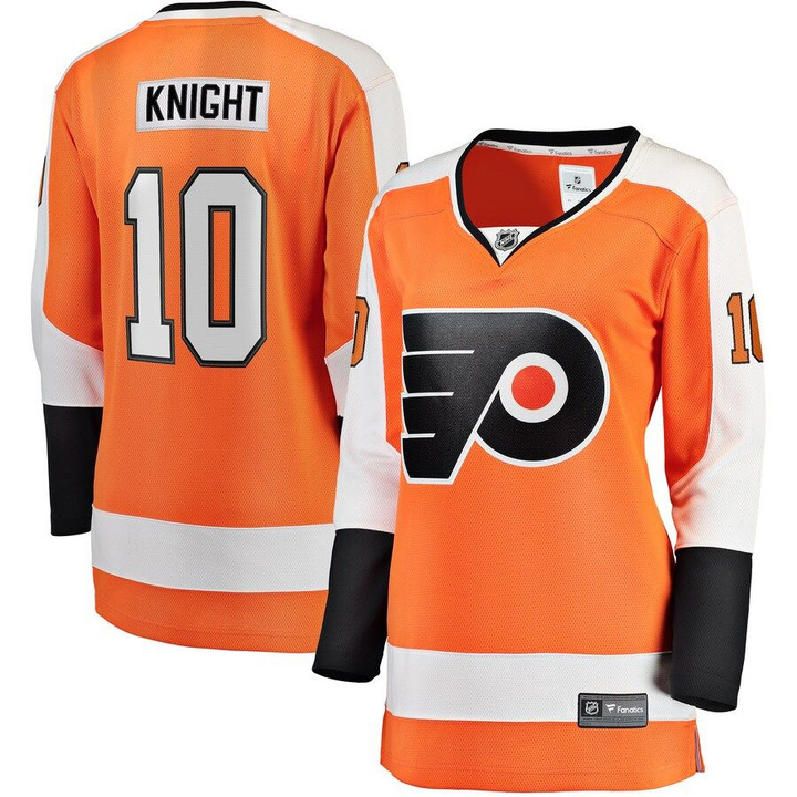 Corban Knight Philadelphia Flyers Fanatics Branded Women's Home Breakaway Player Jersey - Orange