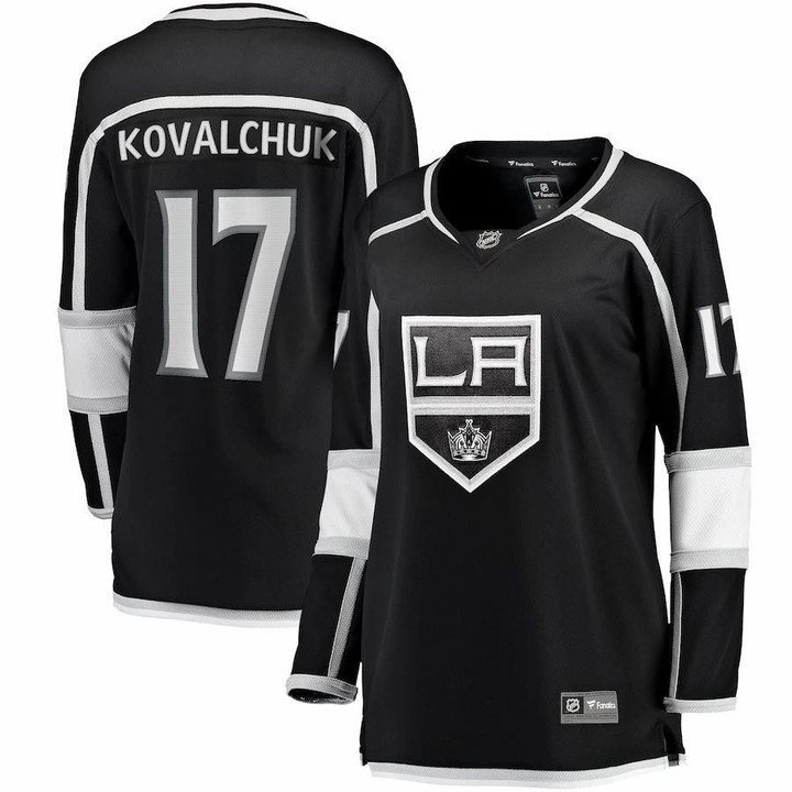 Ilya Kovalchuk Los Angeles Kings Fanatics Branded Women's Home Breakaway Player Jersey - Black