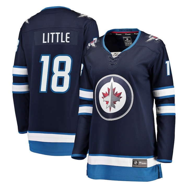 Bryan Little Winnipeg Jets Fanatics Branded Women's Breakaway Player Jersey - Navy