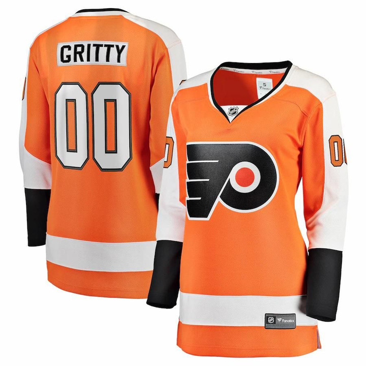 Gritty Philadelphia Flyers Women's Fanatics Branded Breakaway Player Jersey - Orange