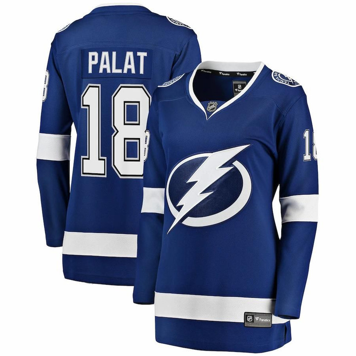Ondrej Palat Tampa Bay Lightning Fanatics Branded Women's Breakaway Player Jersey - Blue
