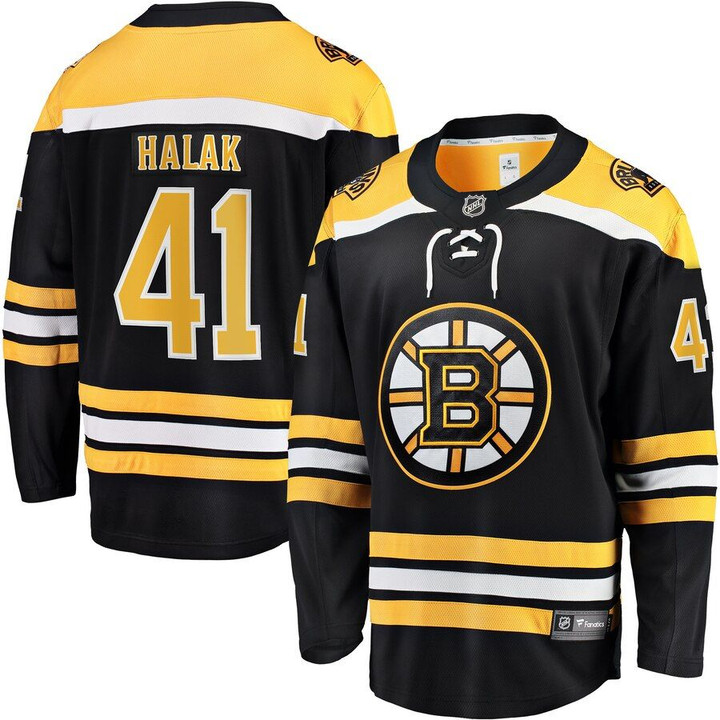 Jaroslav Halak Boston Bruins Fanatics Branded Home Breakaway Player Jersey - Black