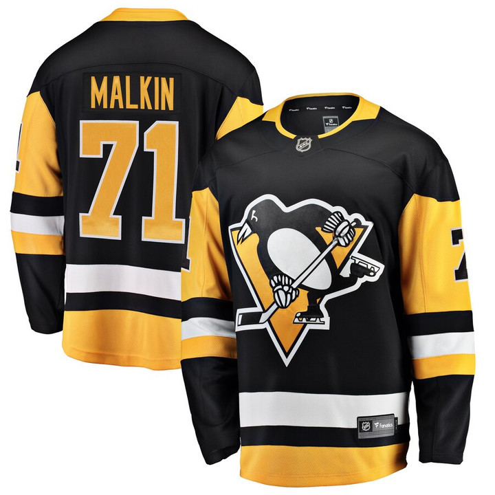 Evgeni Malkin Pittsburgh Penguins Fanatics Branded Youth Home Breakaway Player Jersey - Black