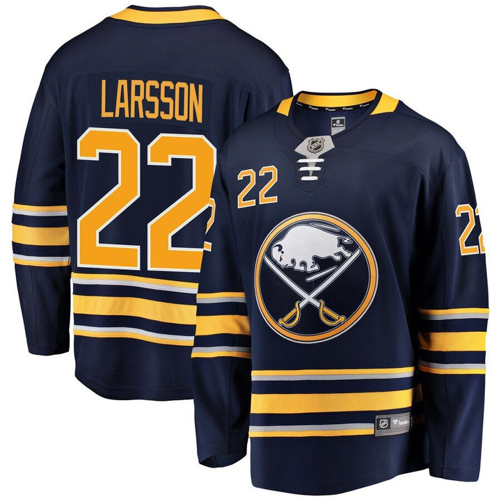 Johan Larsson Buffalo Sabres Fanatics Branded Breakaway Player Jersey - Navy