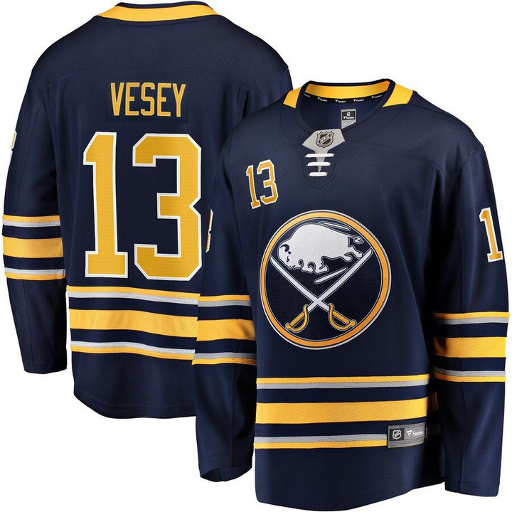 Jimmy Vesey Buffalo Sabres Fanatics Branded Breakaway Team Color Player Jersey - Navy