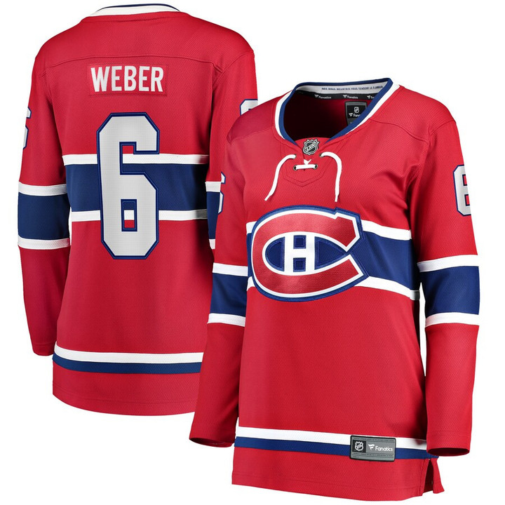 Shea Weber Montreal Canadiens Fanatics Branded Women's Home Breakaway Player Jersey - Red