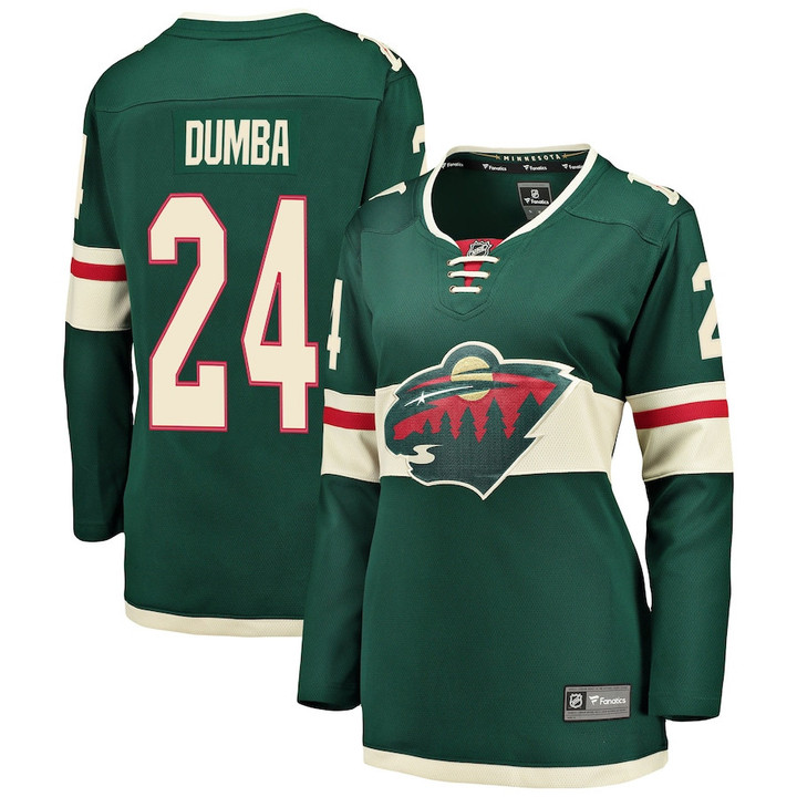 Matt Dumba Minnesota Wild Fanatics Branded Women's Breakaway Player Jersey - Green