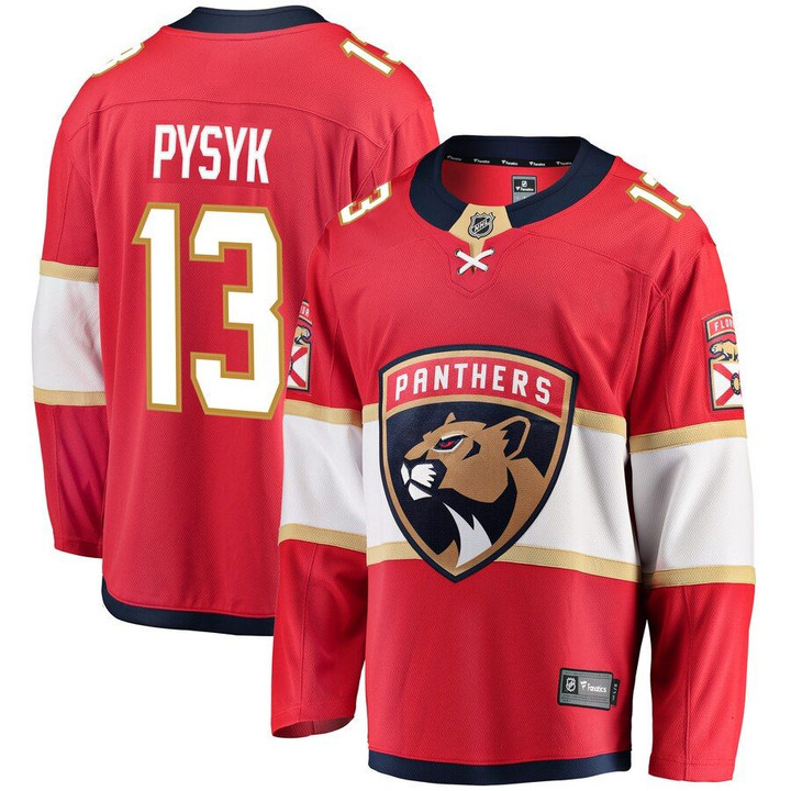 Mark Pysyk Florida Panthers Fanatics Branded Breakaway Jersey - Red