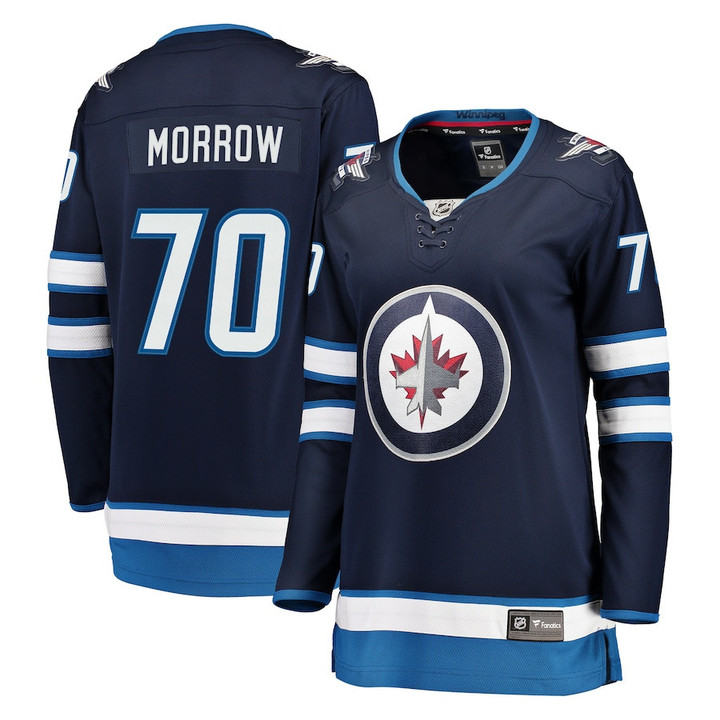 Joe Morrow Winnipeg Jets Fanatics Branded Women's Breakaway Player Jersey - Navy
