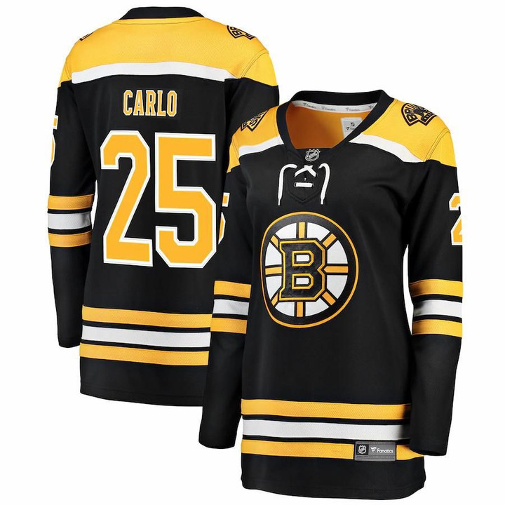 Brandon Carlo Boston Bruins Fanatics Branded Women's Breakaway Player Jersey - Black