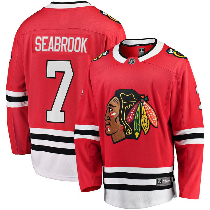 Brent Seabrook Chicago Blackhawks Fanatics Branded Youth Breakaway Player Jersey - Red