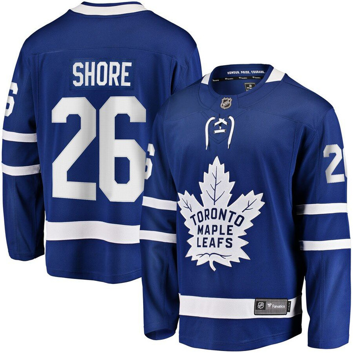 Nicholas Shore Toronto Maple Leafs Fanatics Branded Replica Player Jersey - Blue