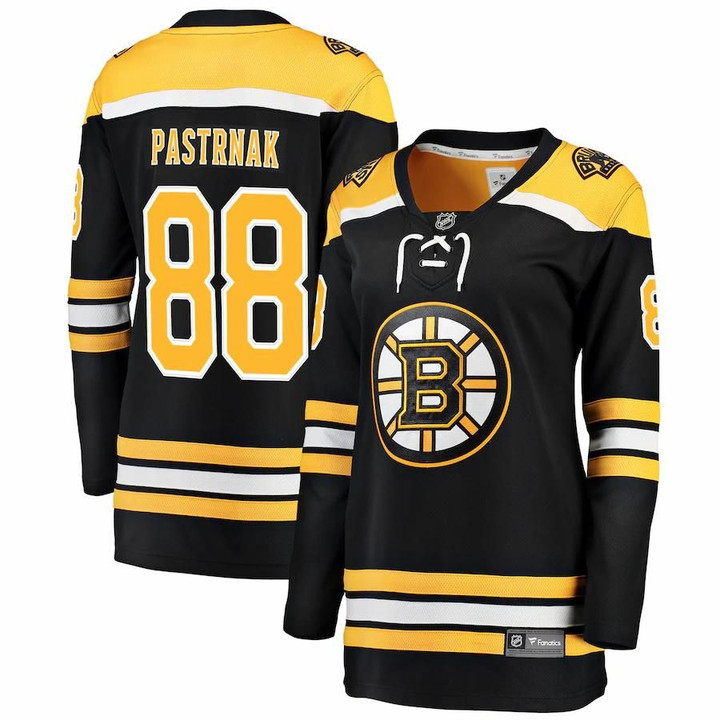 David Pastrnak Boston Bruins Fanatics Branded Women's Breakaway Player Jersey - Black