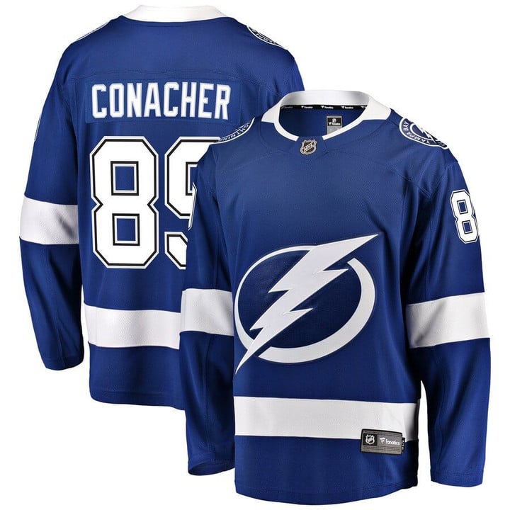 Cory Conacher Tampa Bay Lightning Fanatics Branded Youth Breakaway Player Jersey - Blue
