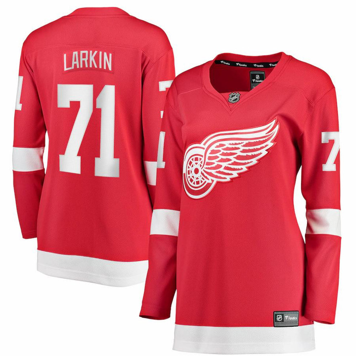 Dylan Larkin Detroit Red Wings Fanatics Branded Women's Home Breakaway Player Jersey - Red