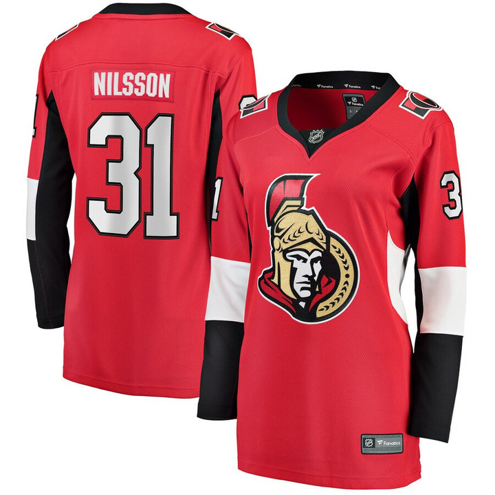 Anders Nilsson Ottawa Senators Fanatics Branded Women's Home Breakaway Player Jersey - Red
