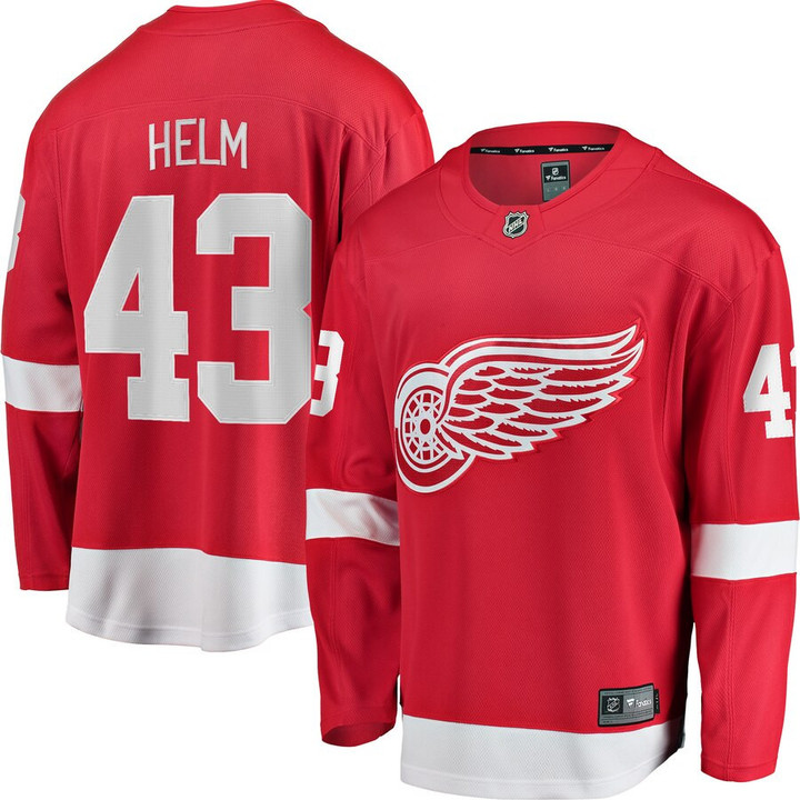 Darren Helm Detroit Red Wings Fanatics Branded Youth Breakaway Player Jersey - Red