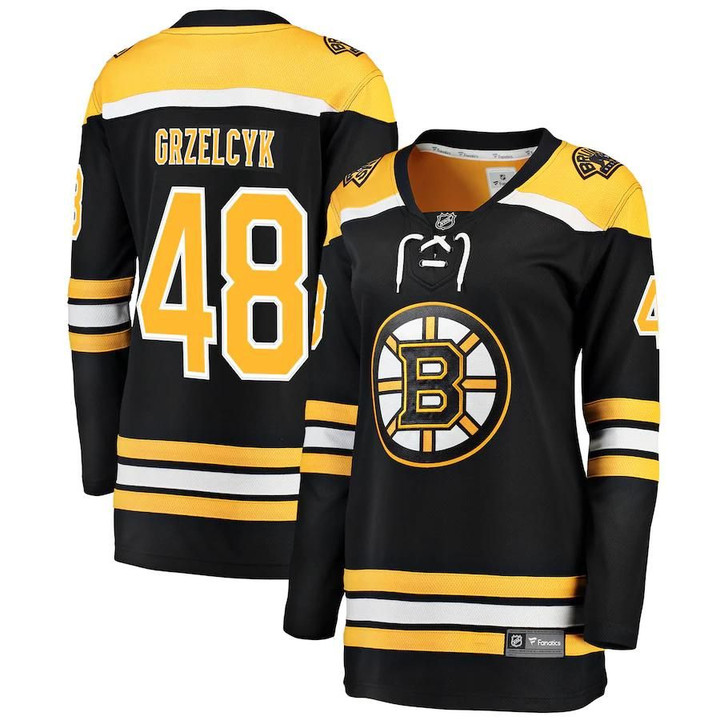 Matt Grzelcyk Boston Bruins Fanatics Branded Women's Breakaway Player Jersey - Black