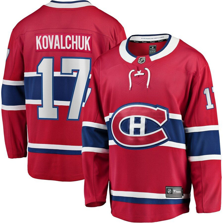Ilya Kovalchuk Montreal Canadiens Fanatics Branded Home Breakaway Player Jersey - Red