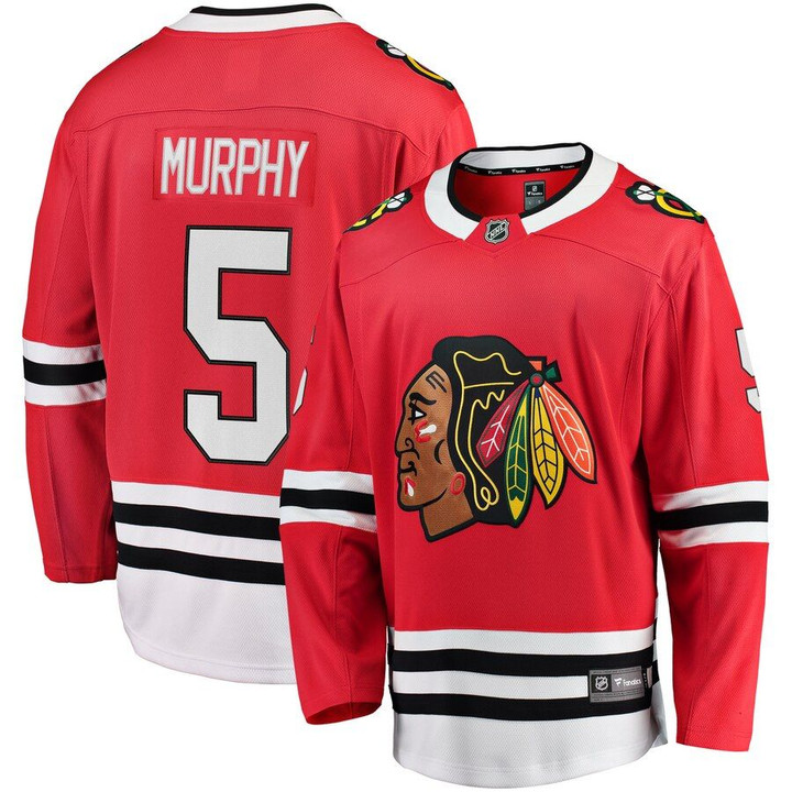 Connor Murphy Chicago Blackhawks Fanatics Branded Youth Breakaway Player Jersey - Red
