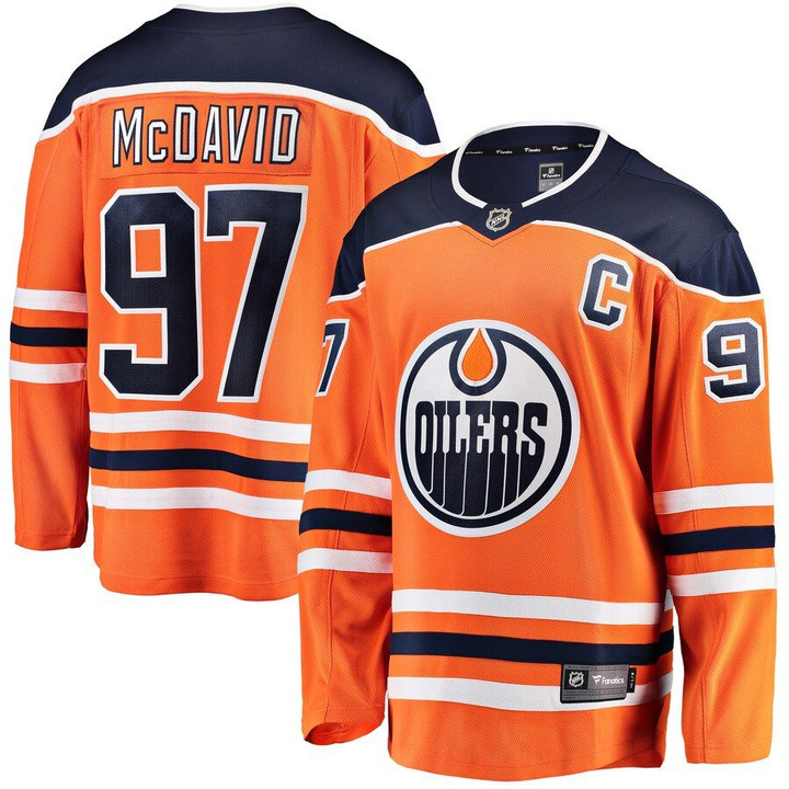 Connor McDavid Edmonton Oilers Fanatics Branded Youth Home Breakaway Player Jersey - Royal