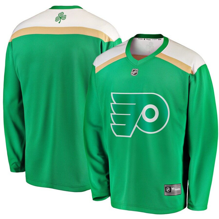 Philadelphia Flyers Fanatics Branded 2019 St. Patrick's Day Replica Jersey - Green