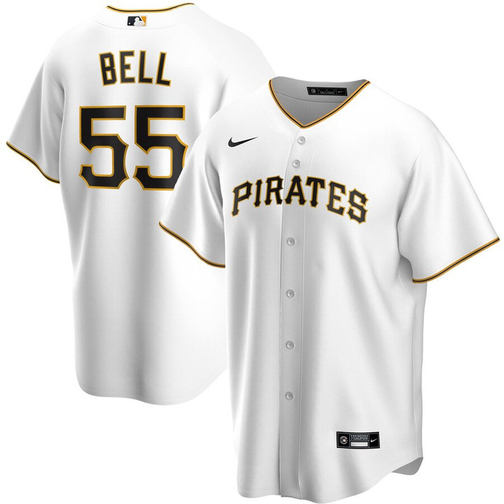 Josh Bell Pittsburgh Pirates Nike Home 2020 Replica Player Jersey - White
