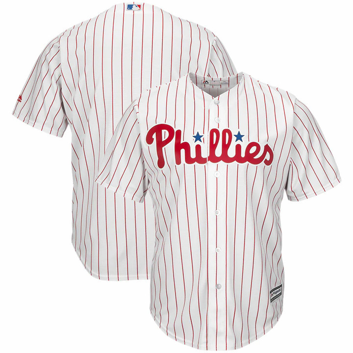 Philadelphia Phillies Majestic Big And Tall Cool Base Team Jersey - White