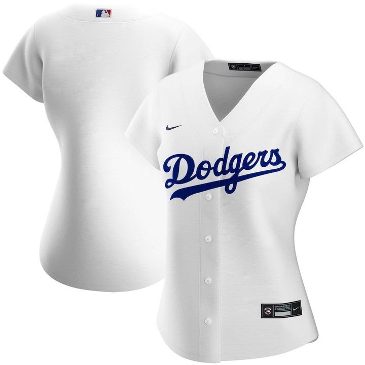 Los Angeles Dodgers Nike Women's Home 2020 Replica Team Jersey - White