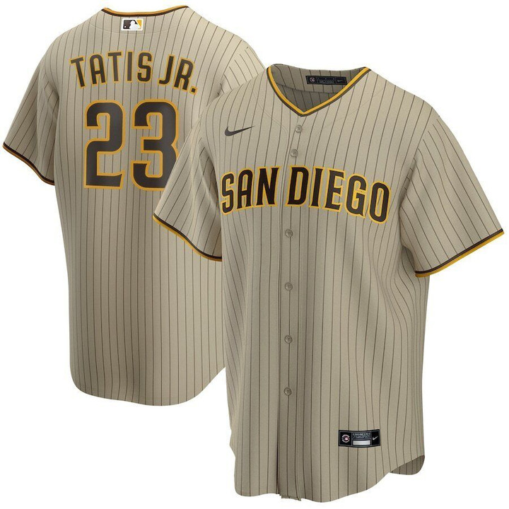 Fernando Tatís San Diego Padres Nike Alternate 2020 Replica Player Jersey - Tan/Brown