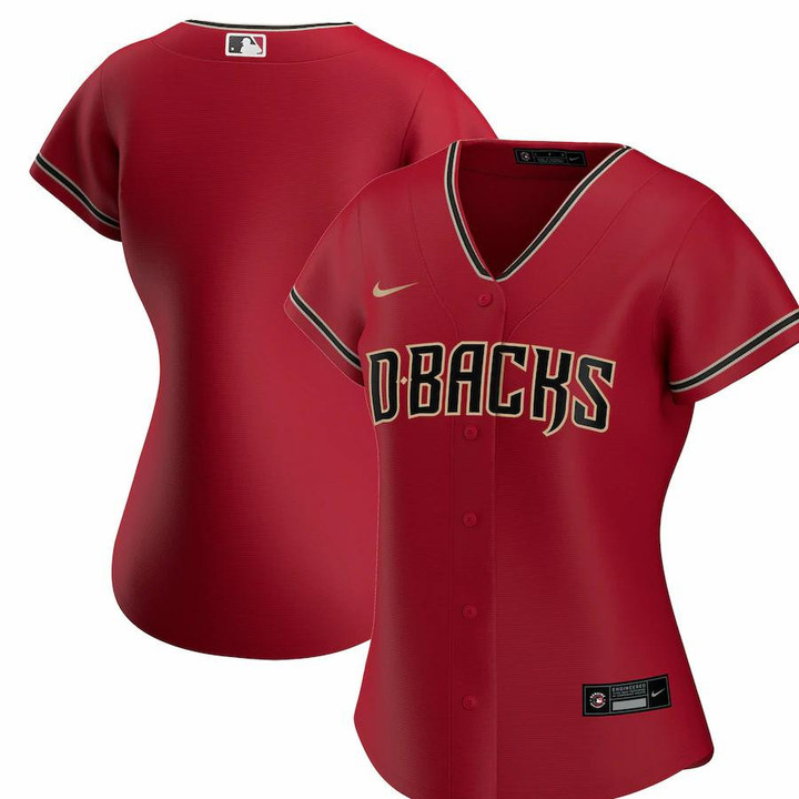 Women's Arizona Diamondbacks Nike Red Alternate 2020 Replica Team Jersey