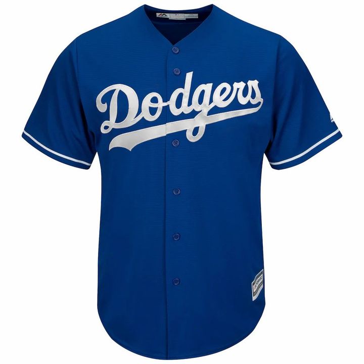 Manny Machado Los Angeles Dodgers Majestic Official Cool Base Player Jersey - Royal