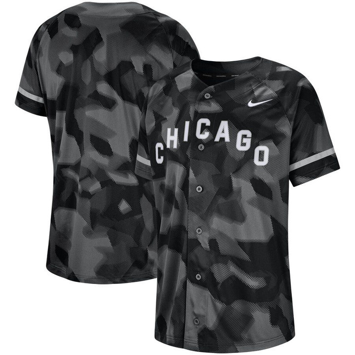 Chicago White Sox Nike Camo Jersey - Black