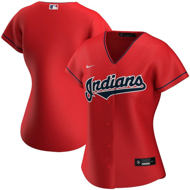 Cleveland Indians Nike Women's Alternate 2020 Replica Team Jersey - Red