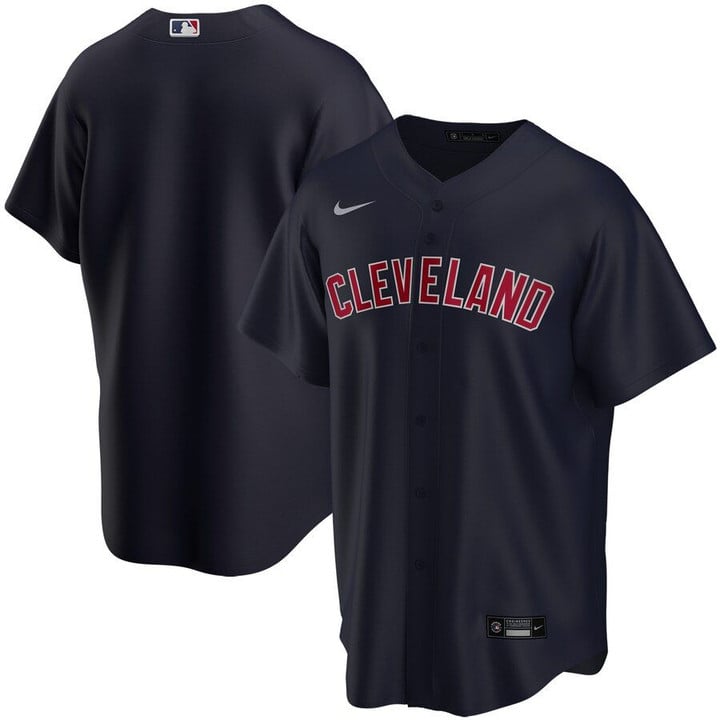Cleveland Indians Nike Youth Alternate 2020 Replica Team Jersey - Navy
