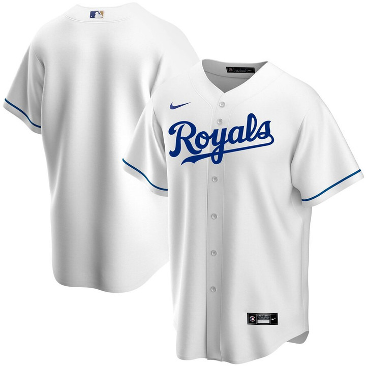 Kansas City Royals Nike Home 2020 Replica Team Jersey - White
