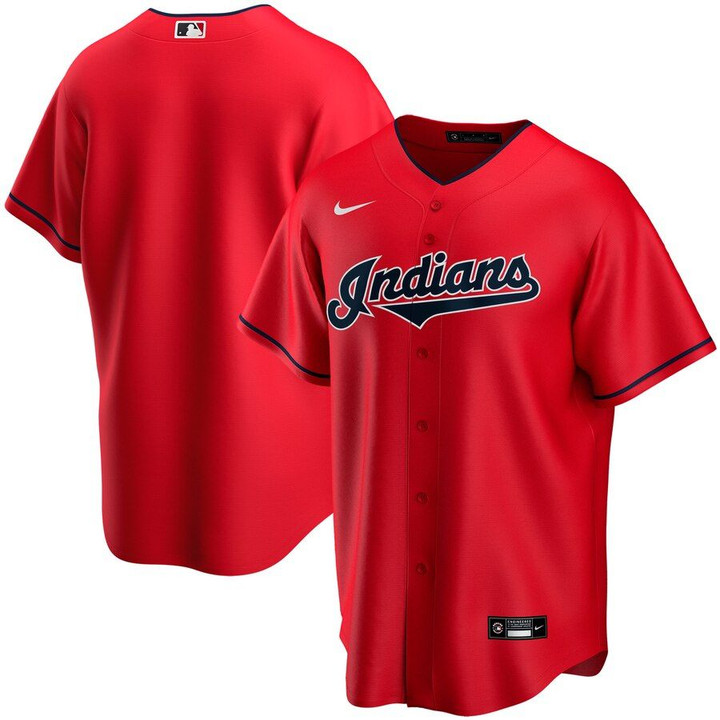 Cleveland Indians Nike Youth Alternate 2020 Replica Team Jersey - Red