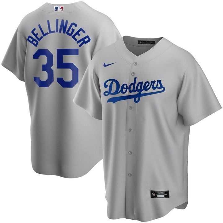 Cody Bellinger Los Angeles Dodgers Nike Alternate 2020 Replica Player Jersey - Gray