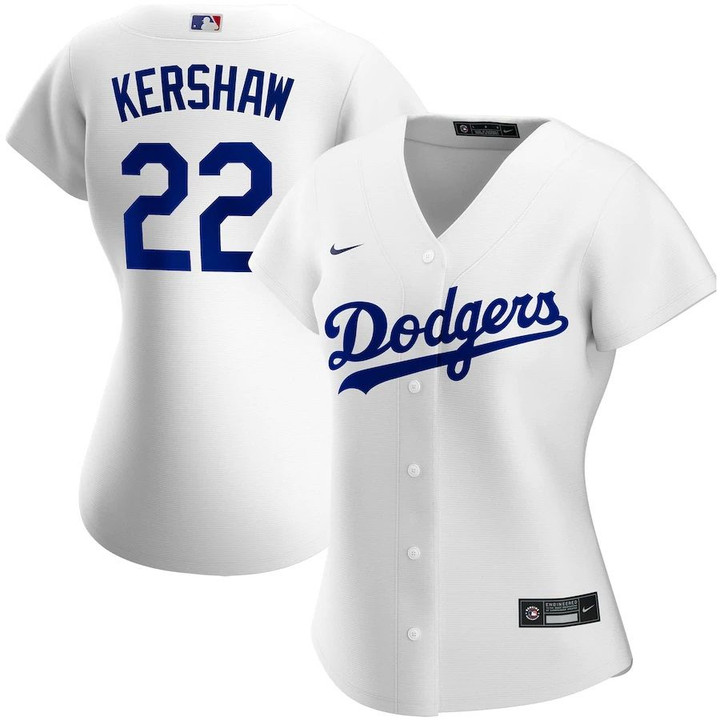 Clayton Kershaw Los Angeles Dodgers Nike Women's Home 2020 Replica Player Jersey - White