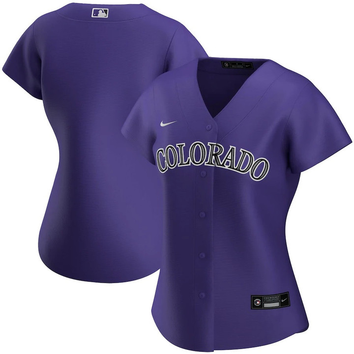 Colorado Rockies Nike Women's Alternate 2020 Replica Team Jersey - Purple