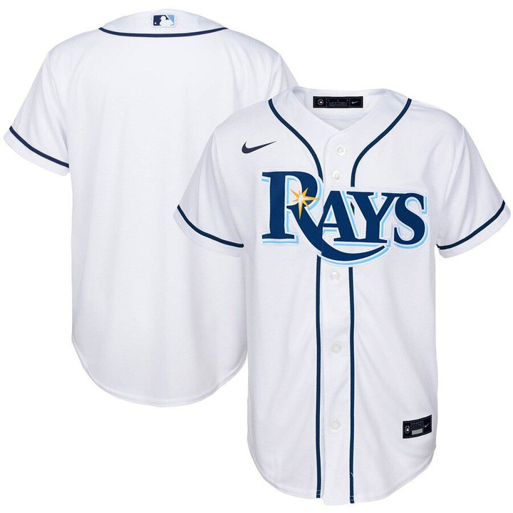 Tampa Bay Rays Nike Youth Home 2020 Replica Team Jersey - White
