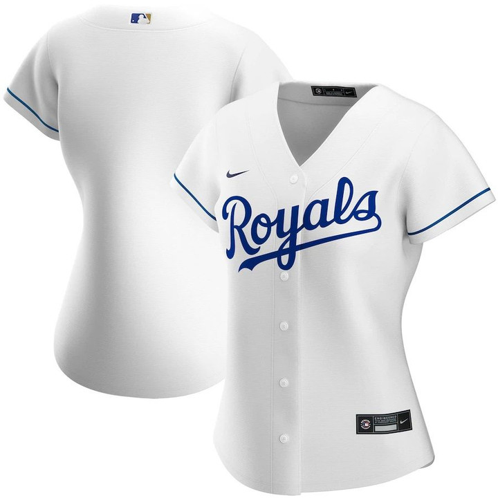 Kansas City Royals Nike Women's Home 2020 Replica Team Jersey - White
