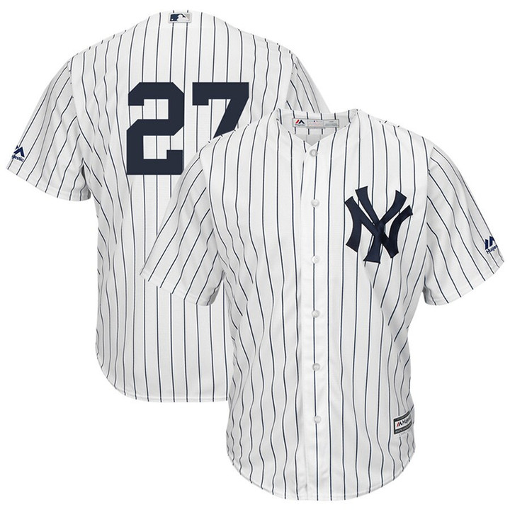 Giancarlo Stanton New York Yankees Majestic Cool Base Player Replica Jersey - White