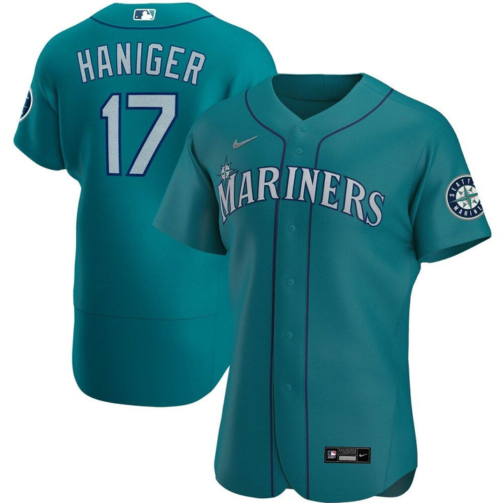 Mitch Haniger Seattle Mariners Nike Alternate 2020 Player Jersey - Aqua