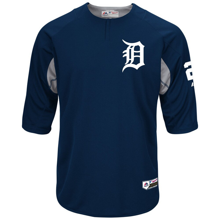 Miguel Cabrera Detroit Tigers Majestic Collection On-Field Player Batting Practice Jersey - Navy