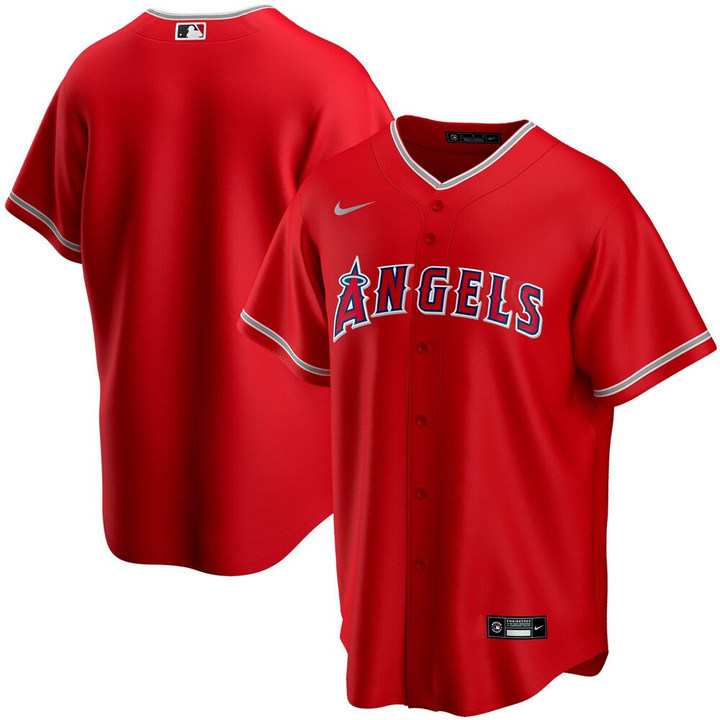 Los Angeles Angels Nike Alternate 2020 Team Jersey - Red Color